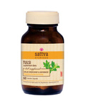Tulsi extract 60 capsule sistem respirator și imunitate - Sattva