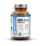 ADEK Vitamins + Vitamin C Complex 60 capsule 21.2 g (Clean Label)