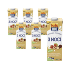 PACHET 6 x Băutură vegetală 3 nuci BIO 1 l