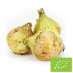 Ceapă galbenă proaspătă Bio (Polonia) (Aproximativ 1,00 Kg)