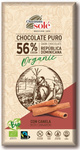 Ciocolată amară 56% cacao cu scorțișoară BIO 100 g
