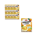 PACHET 25 x Jeleu cu agar agar cu aromă de ananas-portocaliu fără gluten Celiko 45 g