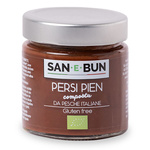 Crema de piersici - cacao - amaretti cookie-uri fără gluten bio 200 g - SAN E BUN