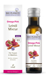 Omega pink - amestec cu ulei de in (zmeură, scorțișoară, turmeric) Bio 100 ml – Bio Planete