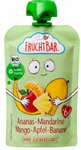 Piure de fructe ananas, mandarină, mango, măr, banană Ecologic 100 g – Fruchtbar