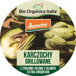 Anghinare la grătar cu ierburi și ulei de măsline extravirgin Demeter bio 125 g - Bio Organica Italia