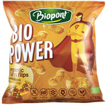 Chipsuri de porumb fără gluten cu aromă de pizza BIO 55 g - Biopont