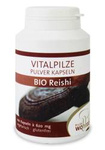 Ciuperci Reishi (Lacquerwort) bio (620 mg) supliment alimentar 100 capsule - Pilze Wohlrab