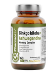 Ginkgo biloba + Ashwagandha Memory Complex supliment alimentar 60 capsule - Pharmovit (Clean Label)