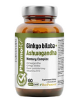 Ginkgo biloba + Ashwagandha complex de memorie 60 capsule - Pharmovit (Clean Label)