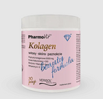 Colagen cu aromă de piersici - banane Beauty Formula supliment alimentar 174g - Pharmovit