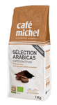 Arabica 100% selecție fair trade boabe de cafea bio 1 kg - CAFE MICHEL