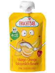 Piure de mango, portocală, lapte de cocos, banană BIO 100 g – Fruchtbar