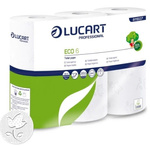 Hârtie igienică albă, 6 role, 2 straturi, 24 m, 200 foi, ecolabel – Eco Natural