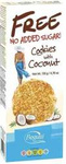 Fursecuri cu nucă de cocos fără zahăr 135 g