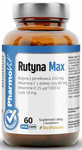 Rutin Max supliment alimentar fără gluten 60 capsule 31,5 g - Pharmovit (etichetă curată)