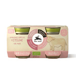 Cremă de vițel fără gluten de la 4 luni BIO (2 x 80 g) 160 g – Alce Nero