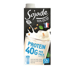 Băutură de soia naturală, bogată în proteine, fără zahăr, fără gluten, BIO, 750 ml – Sojade