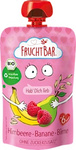 Piure de zmeură, banană, pară, de la 6 luni, BIO, 100 g – Fruchtbar