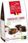 Ciocolată belgiană Inimi de ciocolată cu caramel și sare de mare Fair Trade Fără gluten Bio 100 g