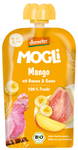 Piure de banană, guava și mango, fără zahăr adăugat, de la 1 an, Demeter BIO 100 g – Mogli