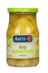 Bucăți de ananas în sirop ușor Bio 350 g (190 g) (borcan) - Aarts