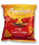 Chipsuri de porumb cu chilli fără gluten BIO 75 g