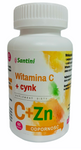 Vitamina C + zinc supliment alimentar 60 de comprimate – Santini