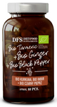 Turmeric - ghimbir - piperină bio supliment alimentar 60 comprimate - DIET-FOOD