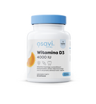Vitamina D3 100 µg (4000 UI) supliment alimentar fără gluten 60 capsule - OSAVI