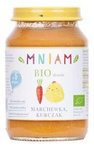 Mâncărică morcov-pui de la 5 luni BIO 190 g - mniam – Am-Am