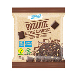Brownie Cookie cu ciocolată și cacao 50 g