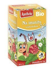 Ceai de imunitate pentru copii cu căpșuni BIO (20 x 2 g) 40 g
