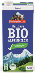 Lapte UHT cu conținut redus de lactoză (min. 1,5 % GRĂSIME) BIO 1 L - BERCHTESGADENER LAND