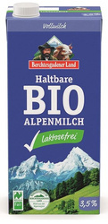 Lapte UHT cu conținut redus de lactoză (min. 3,5 % grăsime) BIO 1 L - BERCHTESGADENER LAND