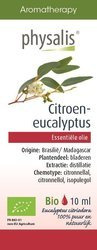 Ulei esențial de eucalipt de lămâie (citroen eucalyptus) BIO 10 ml